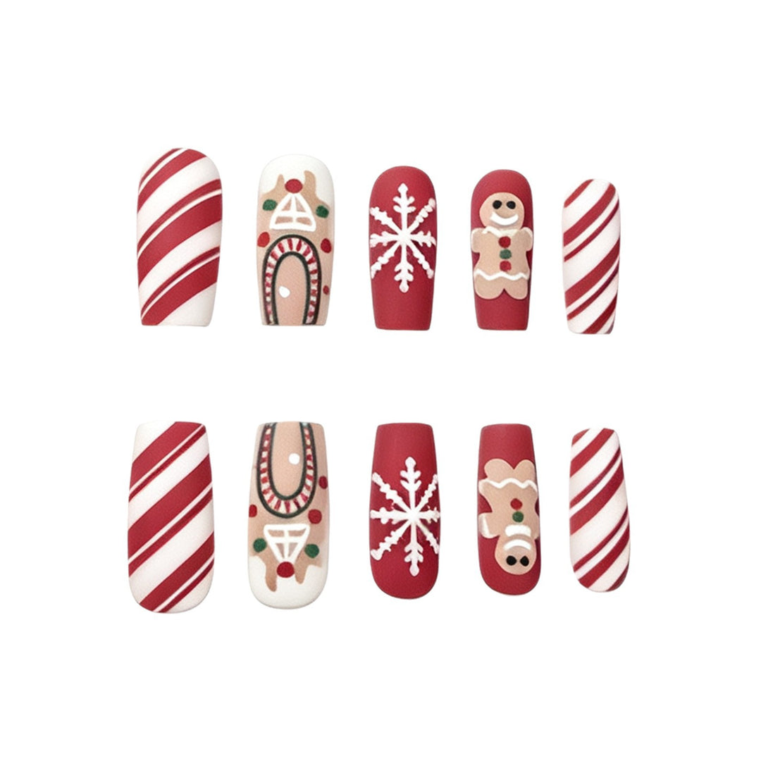 Festive Holiday-Themed Nail Art Enhancements Kalsten