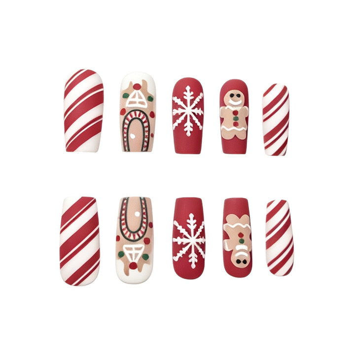 Festive Holiday-Themed Nail Art Enhancements Kalsten