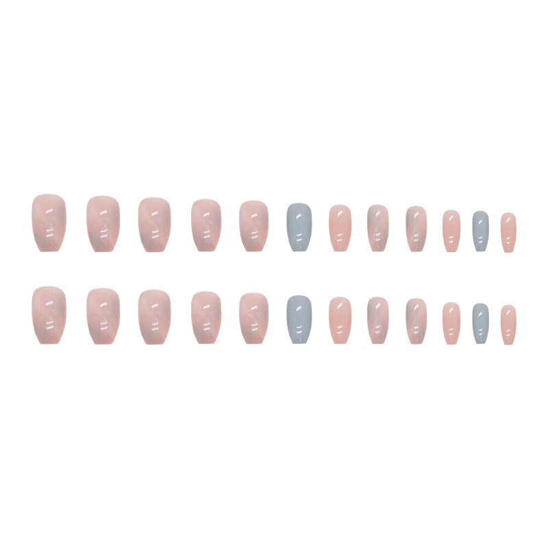 Ombre Glossy Press-On Nail Tips Kalsten