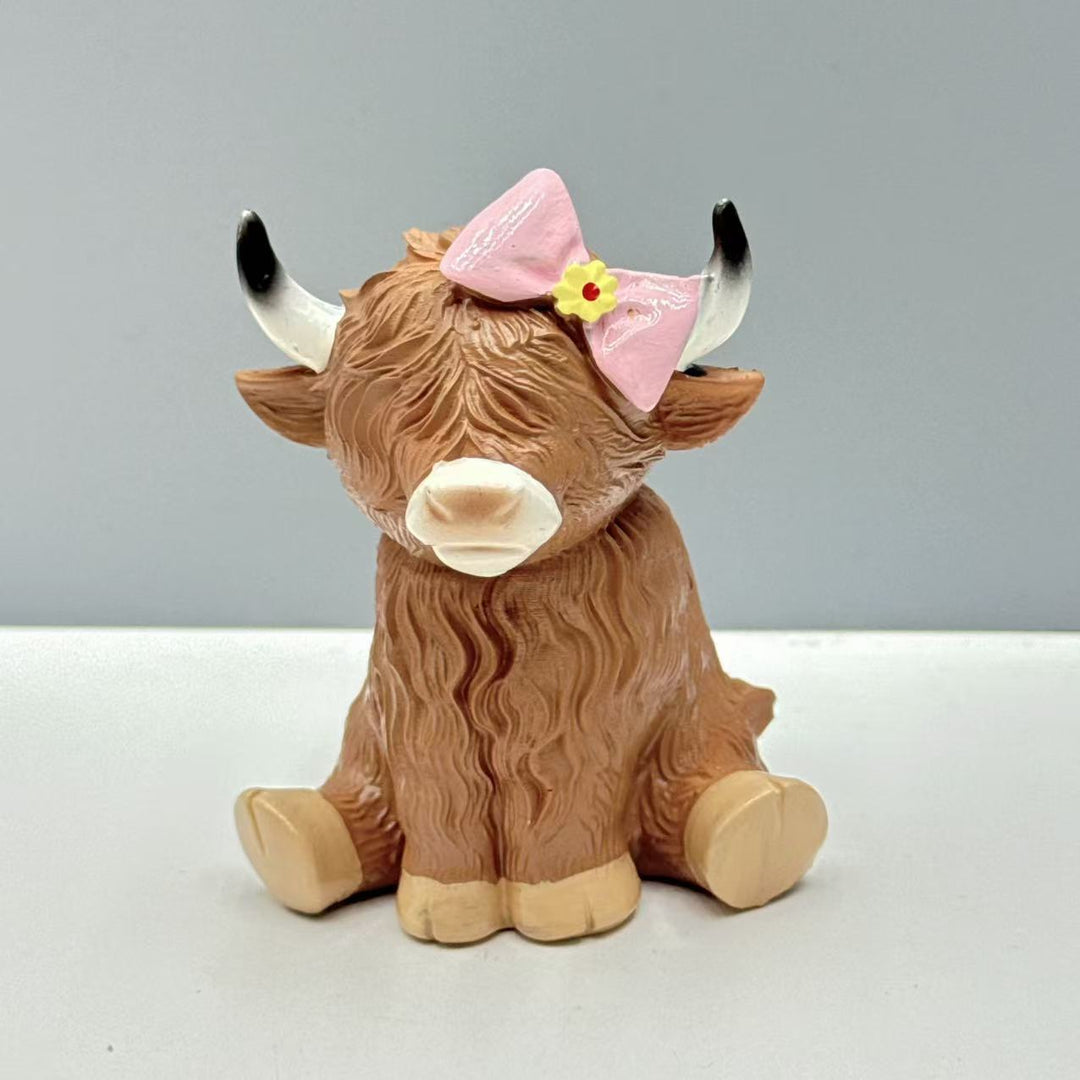 cute decorative horned cattle Kalsten