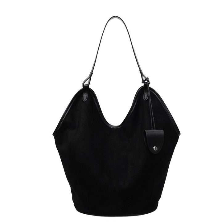 Suede Chic Slouchy Tote Bag Kalsten