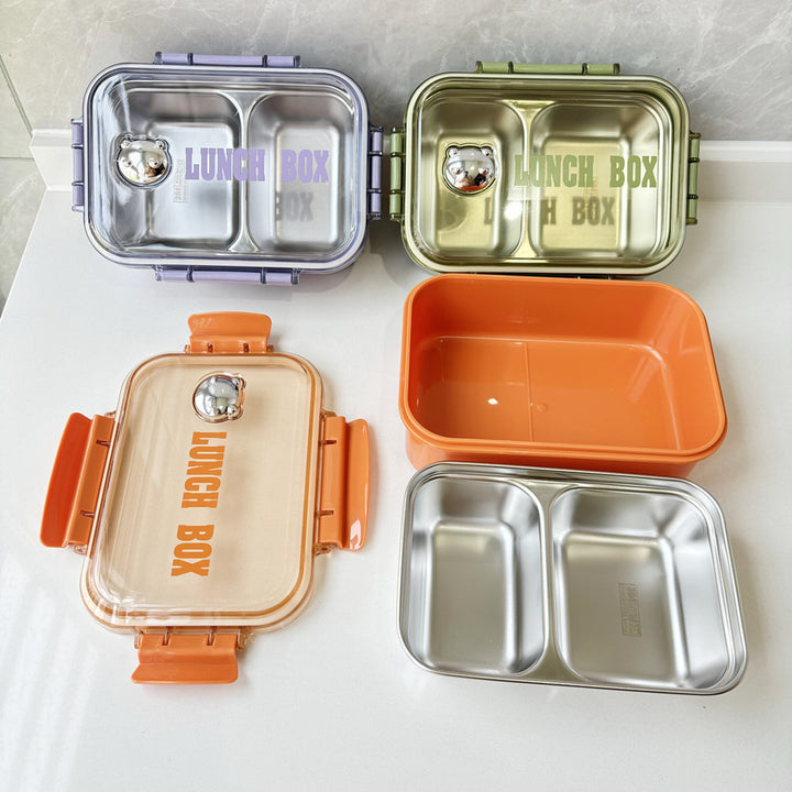 Multi-Compartment Airtight Lunch Storage Container