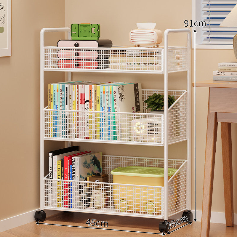 Mesh Multi-Shelf Storage Rack Kalsten