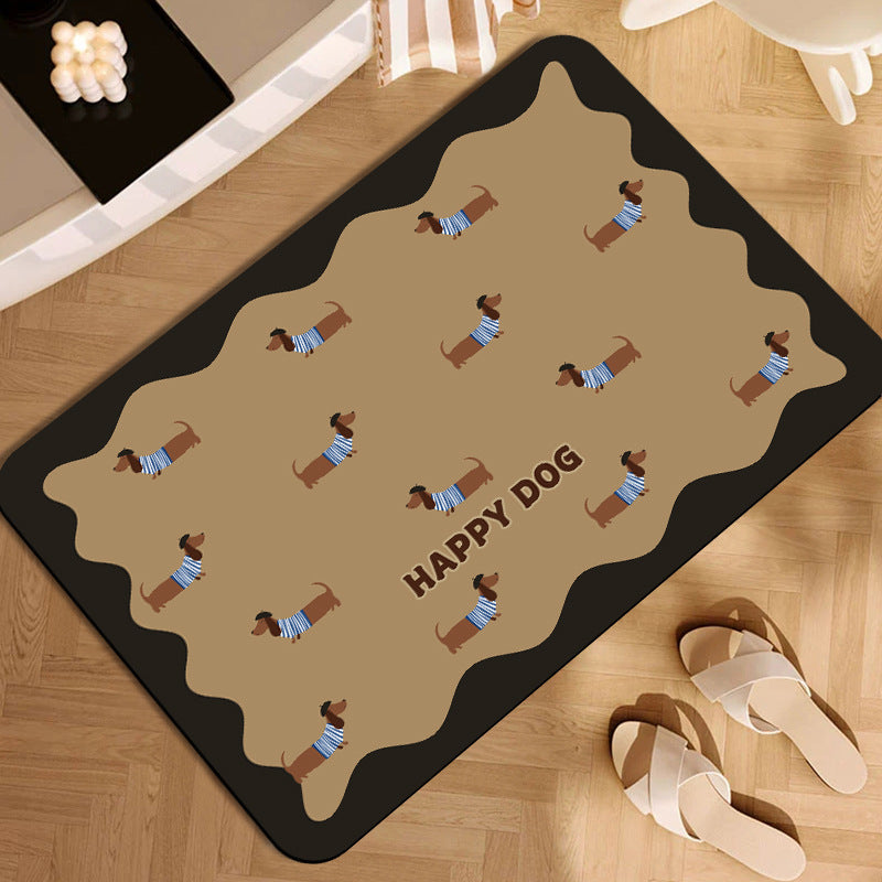 Fun Pet-Themed Area Mat