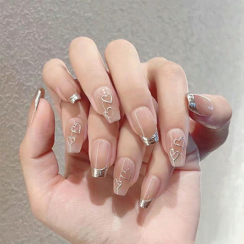 Creative Artistic Press-On Nail Design Kalsten