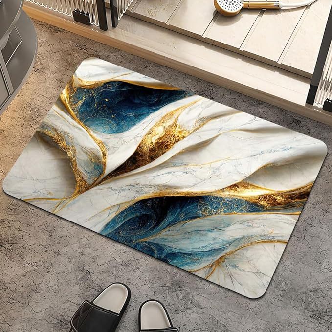 Premium Abstract Design Shower Mat