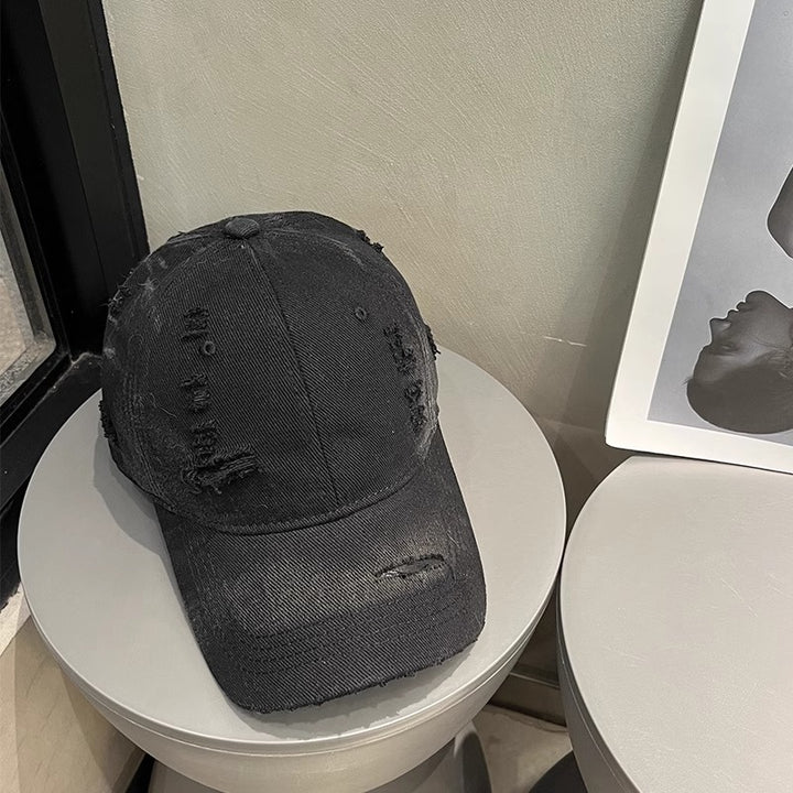 Men's Distressed Denim Cap Kalsten 1784188541