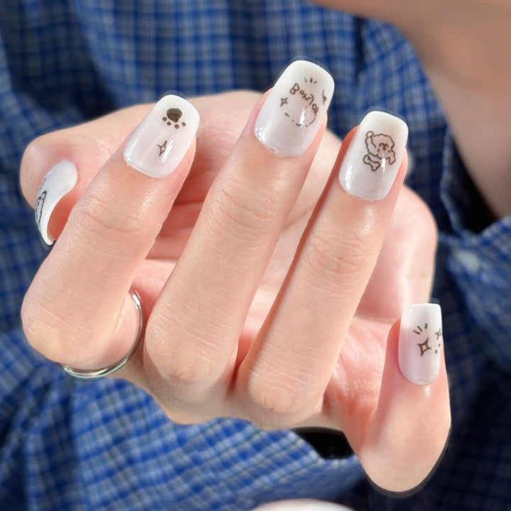 Whimsical Character Press-On Nail Set Kalsten 1787395296