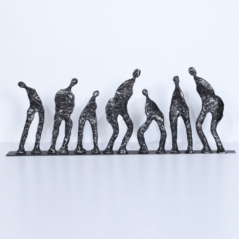 Abstract Figurative Metal Art Sculpture