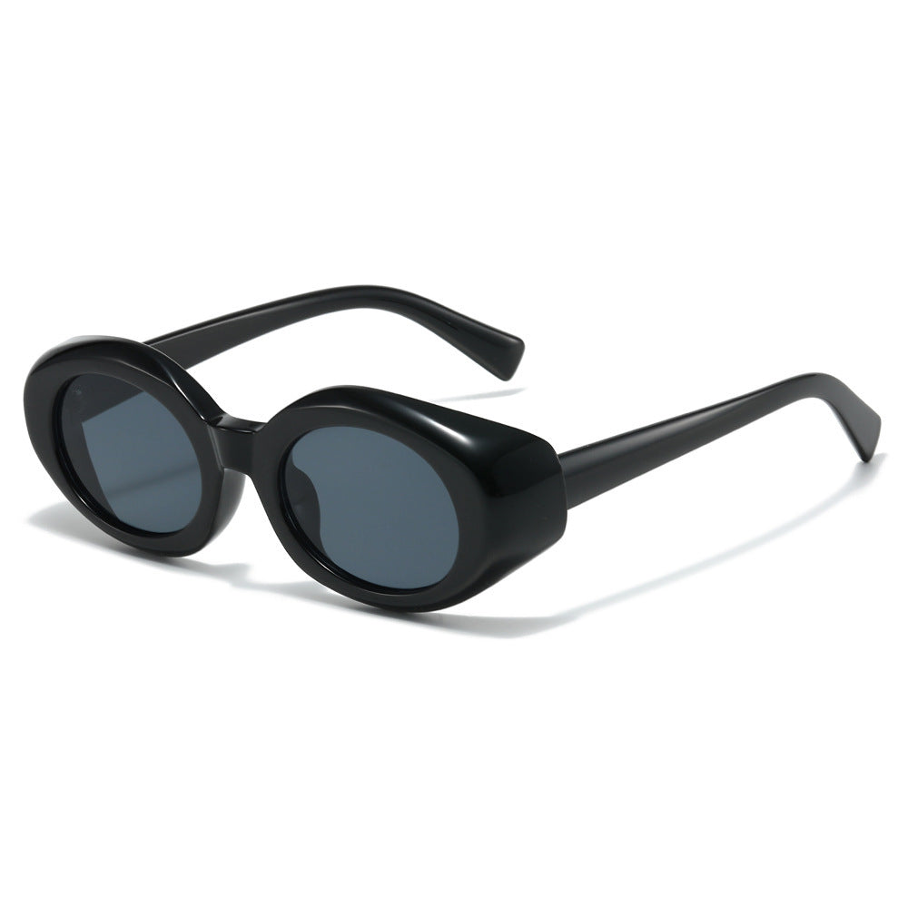 Oversized Geometric Sunglasses with Thick Frames Kalsten