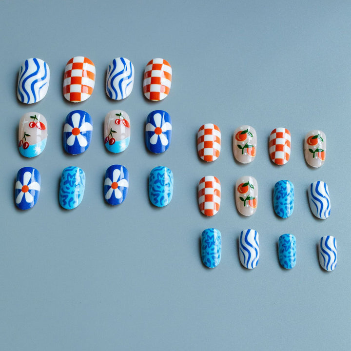 Artistic Nail Design Kit with Seasonal Themes