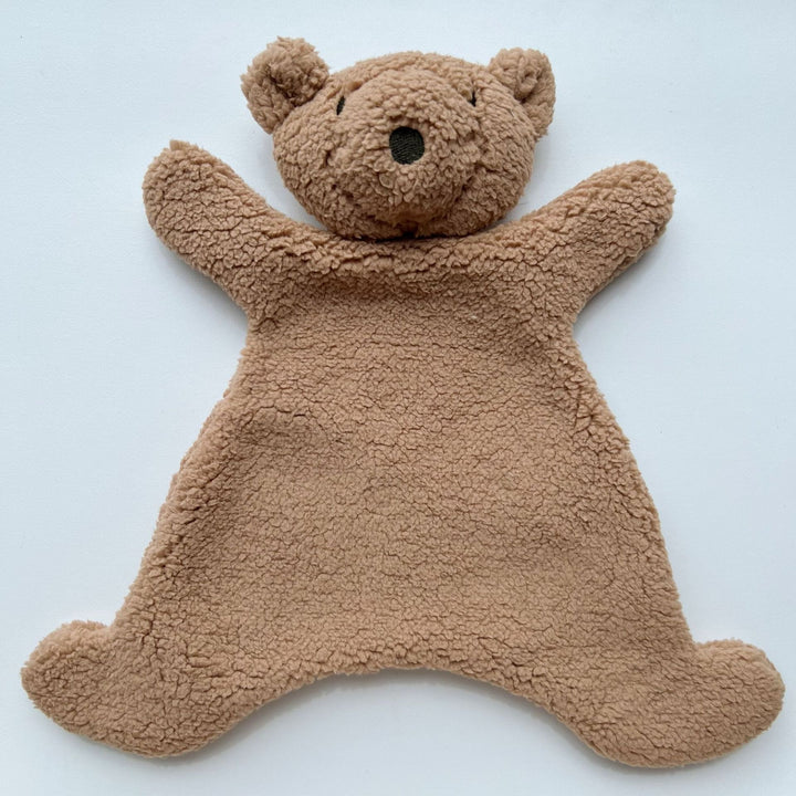 Plush Terry Cloth Teddy Bear Soft Baby Comforter