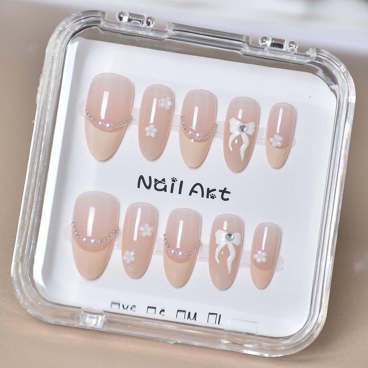 Premium Glamorous Press-On Nail Extensions Kalsten