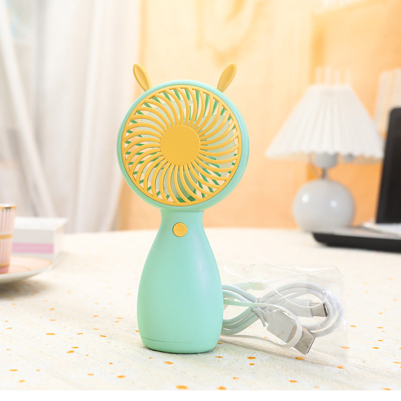 Ladies portable handheld fan with USB charging function Kalsten