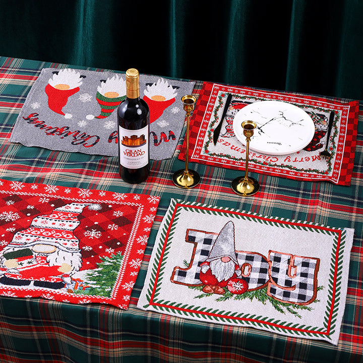 Festive tablecloth with Christmas pattern Kalsten