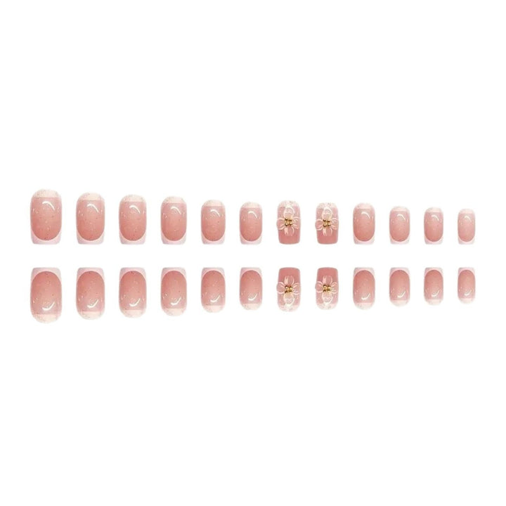 Decorative Long Press-On Nail Set Kalsten