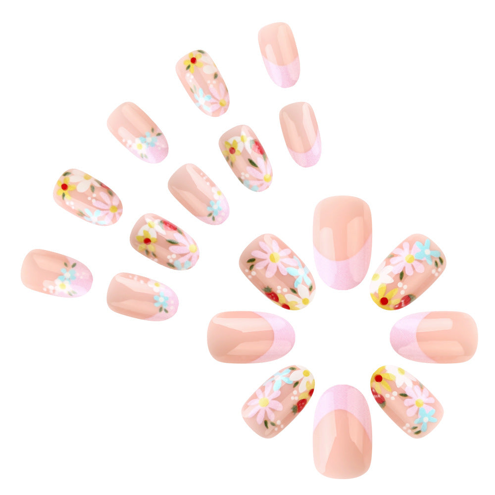 Floral Design Gel Nail Art Set Kalsten