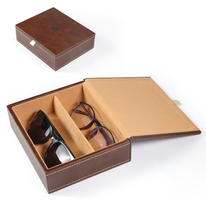 Premium Leather Eyewear Storage Box Kalsten