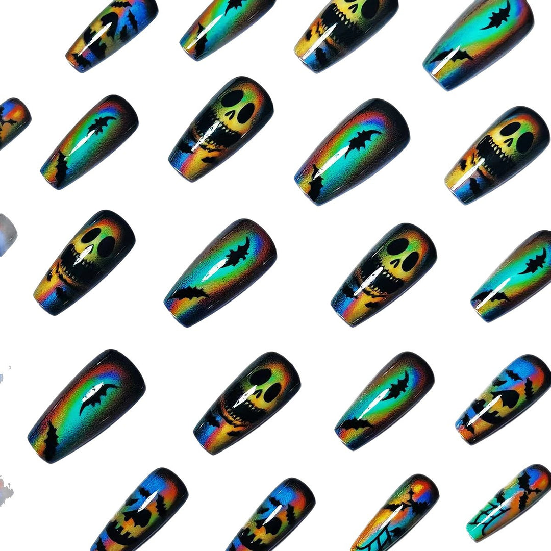 Creative Halloween-Themed Nail Art Kalsten