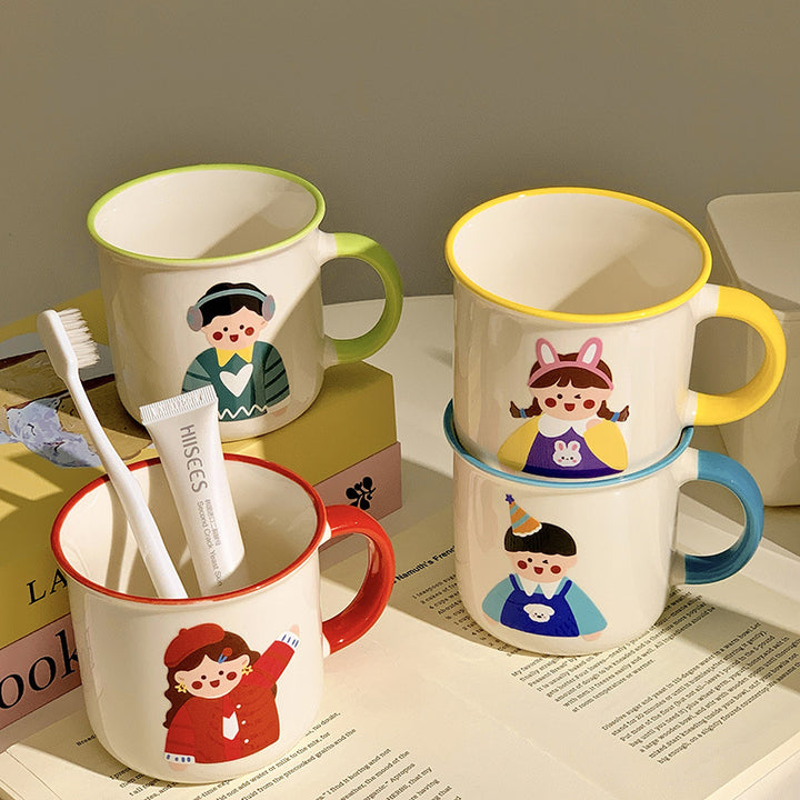 Ceramic mug with cute children's design Kalsten