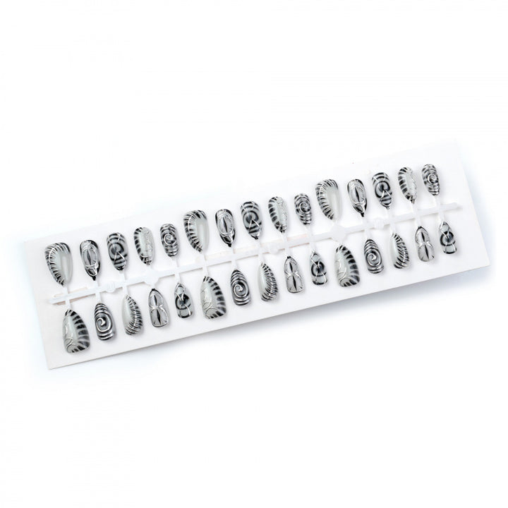 Artistic Gothic Press-On Nail Set