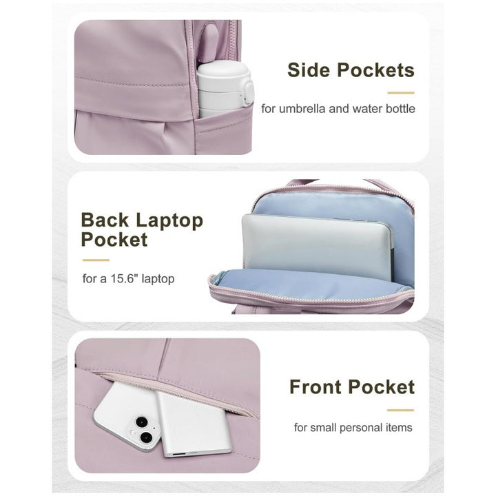 Multifunctional Laptop Backpack with USB Port and Versatile Compartments Kalsten