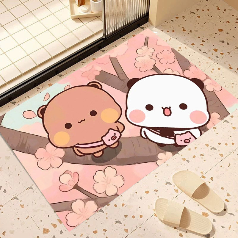 Cute Cartoon-Themed Area Mat