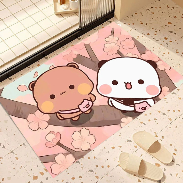 Cute Cartoon-Themed Area Mat