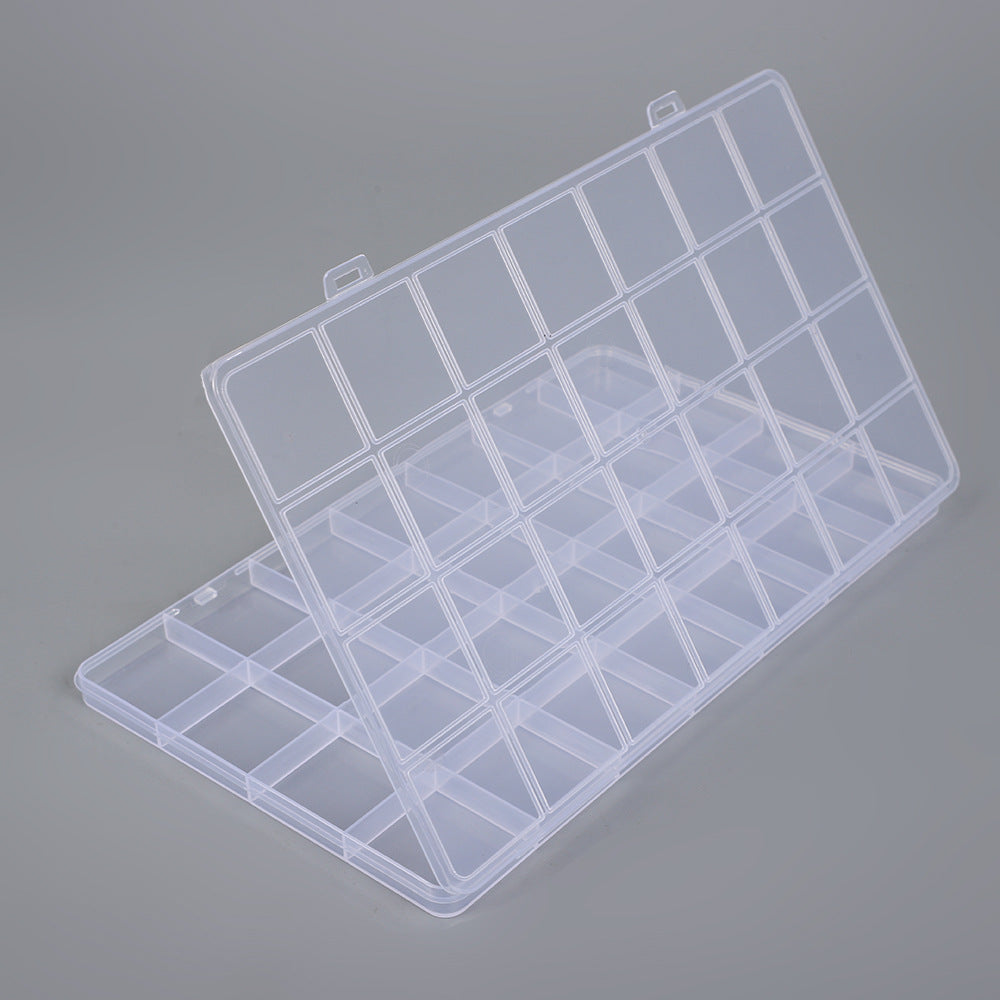 Clear Multi-Section Craft Supply Storage Case Kalsten
