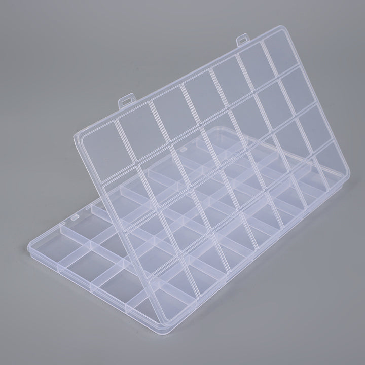 Clear Multi-Section Craft Supply Storage Case Kalsten
