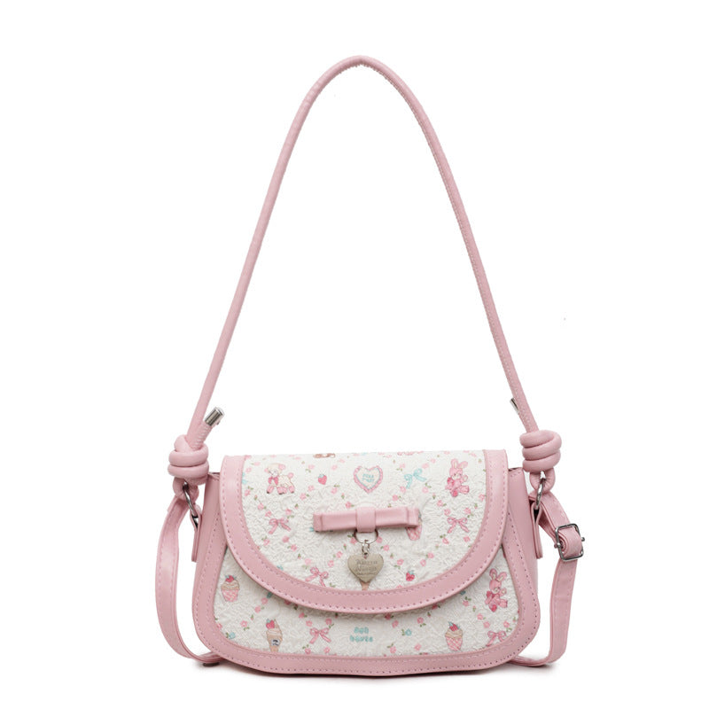 Playful Illustrated Mini Handbag Kalsten
