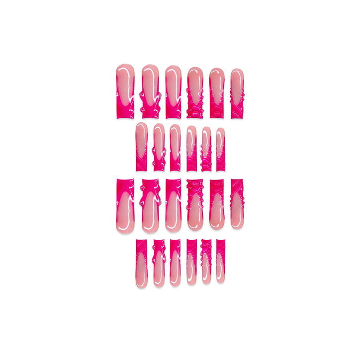 Stylish Long Length Press-On Nails Kalsten