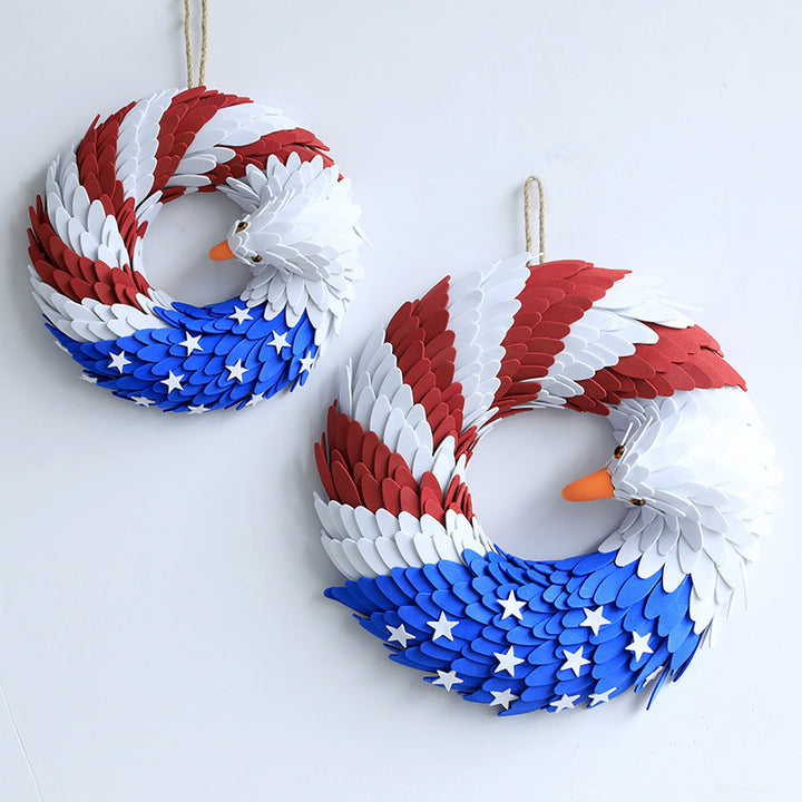 Decorative Tinsel Wreath Set Kalsten
