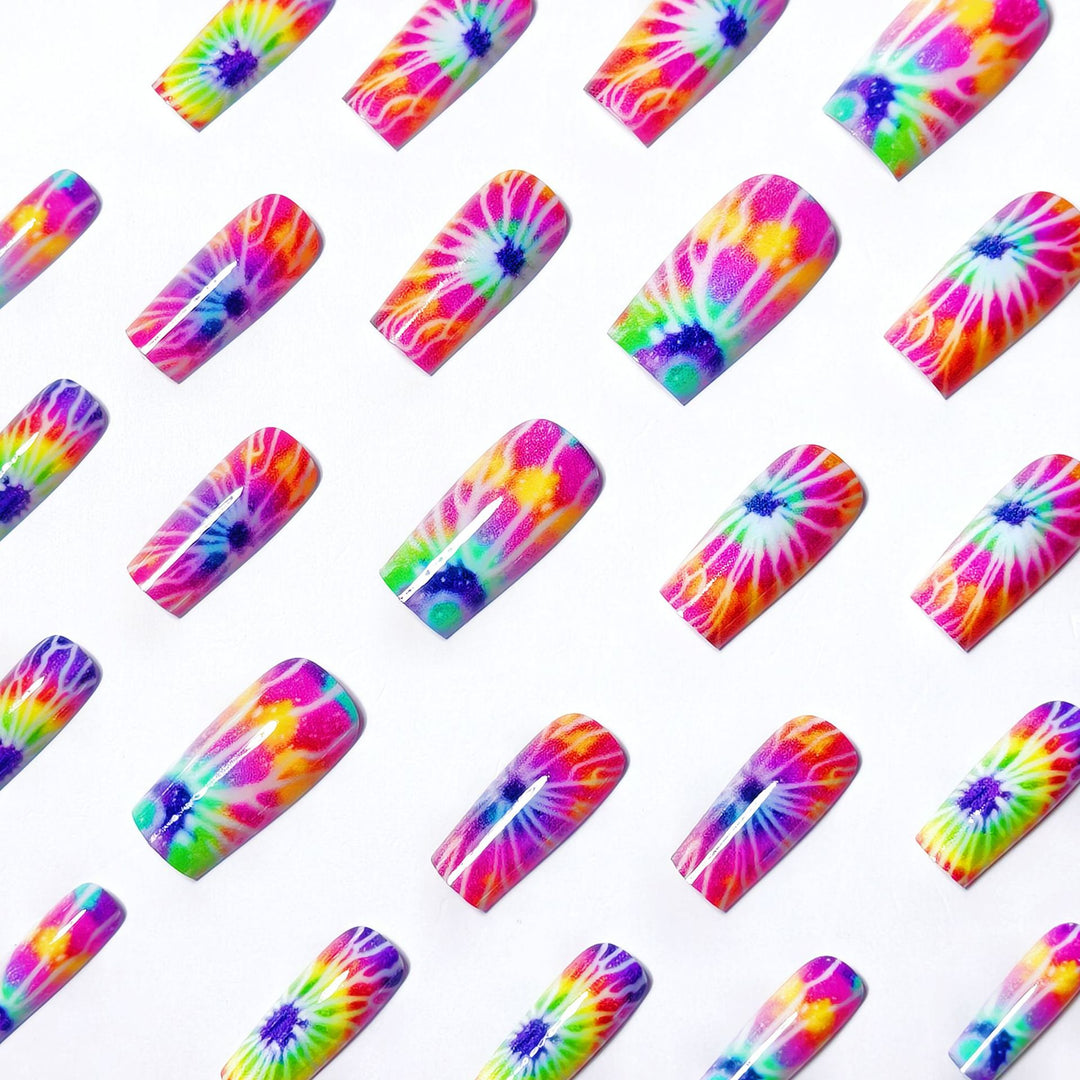 Creative Nail Art In Psychedelic Design Kalsten