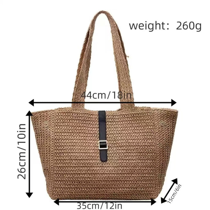 Handmade summer beach bag with durable fabric Kalsten