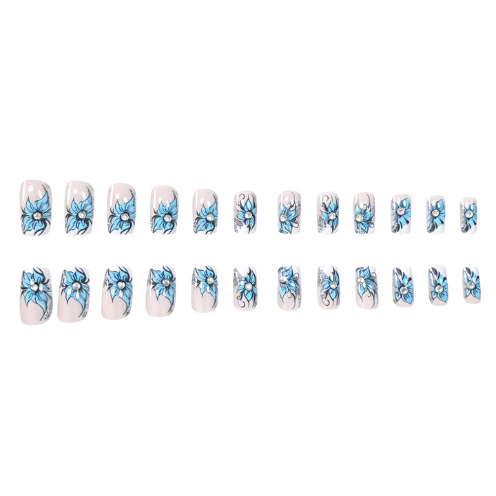 Floral Design Nail Art Kalsten