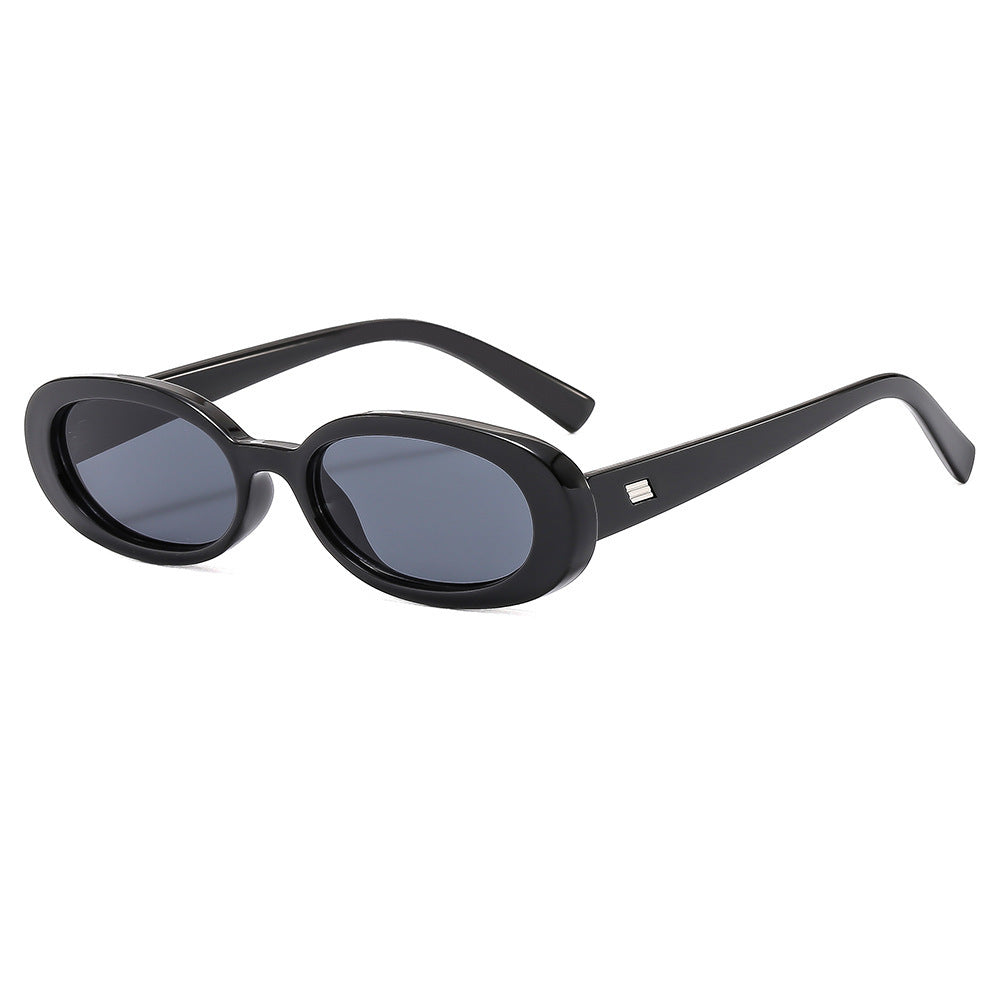 Women's fashionable sunglasses with oval frame and trendy lenses Kalsten