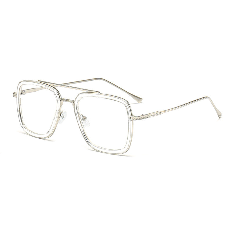 Women's fashionable square sunglasses with glamorous metal frame Kalsten