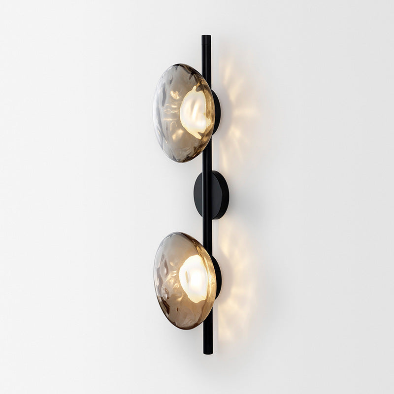 Modern Dual-Dome Wall Sconce