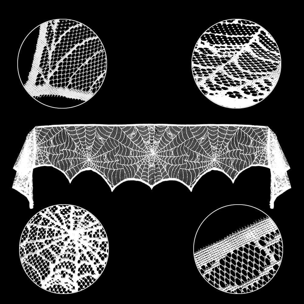 Decorative Spider Web Tablecloth