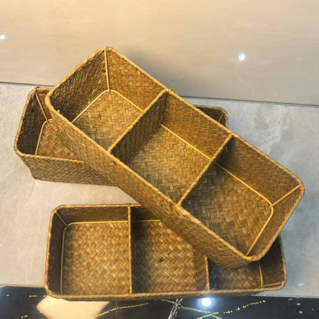 Multi-Compartment Organizer Basket