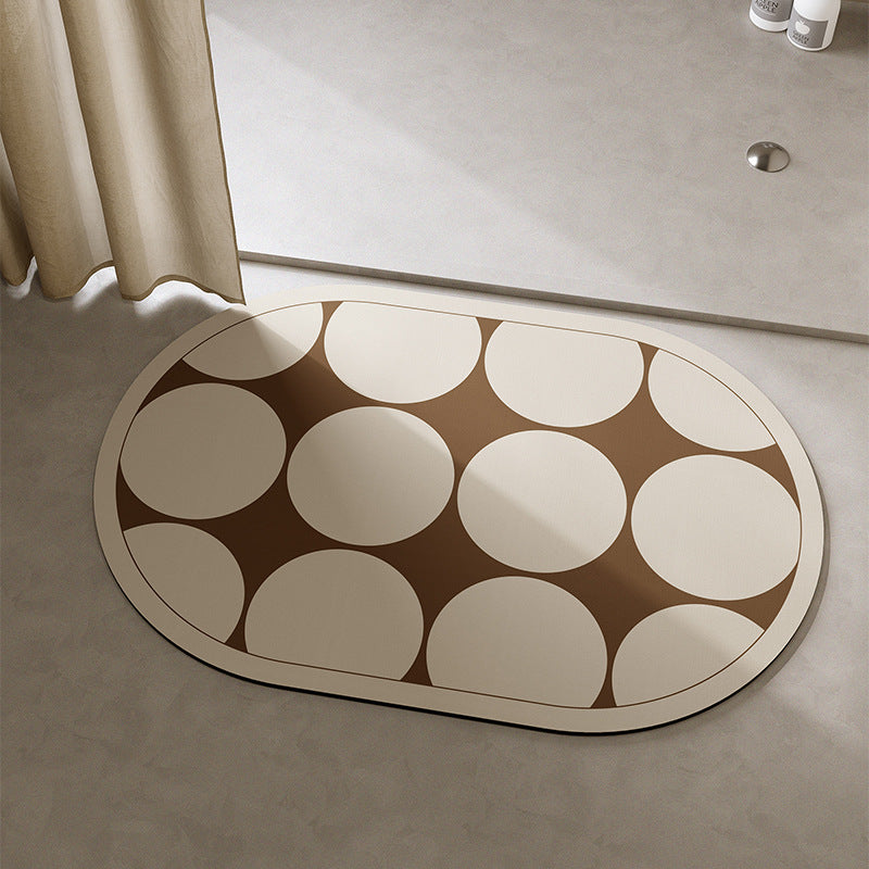 Playful Cat-Themed Bath Mat Kalsten