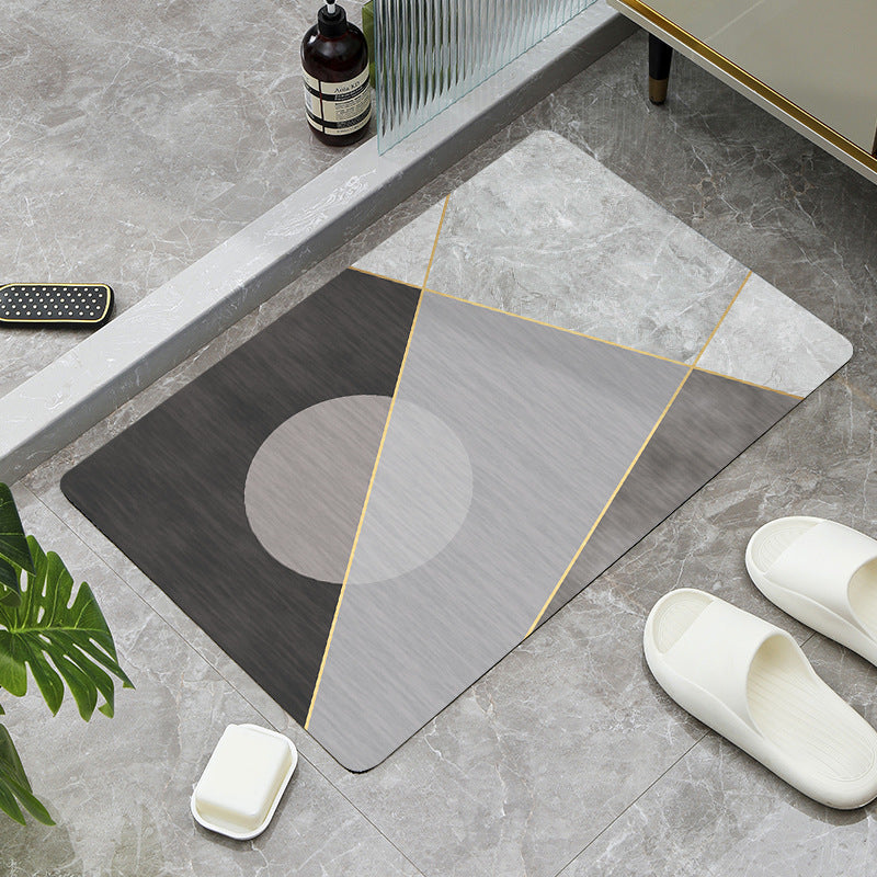 Modern Minimalist Bathroom Mat Kalsten