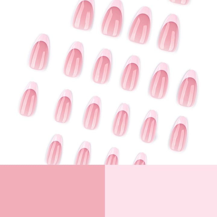 Stylish French Nail Extensions Kalsten
