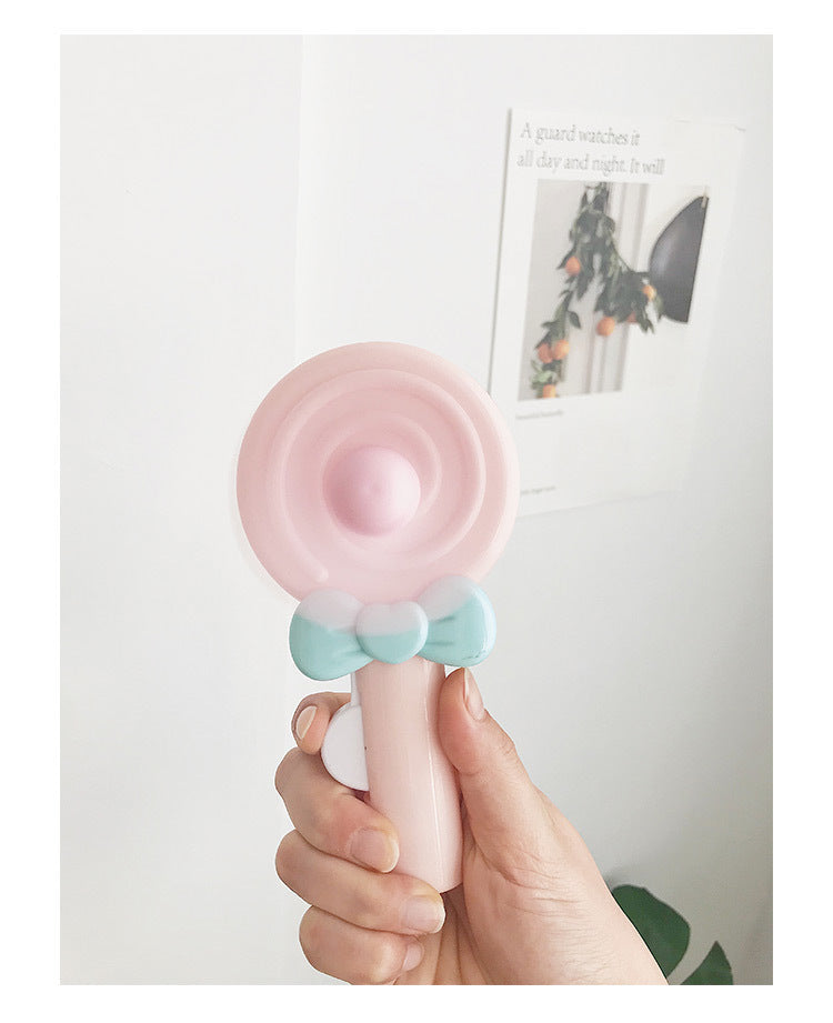 Portable hand fan for women in lollipop design Kalsten