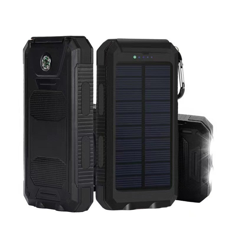 Solar Power Bank with Durable Housing and LED Charging Indicator Kalsten