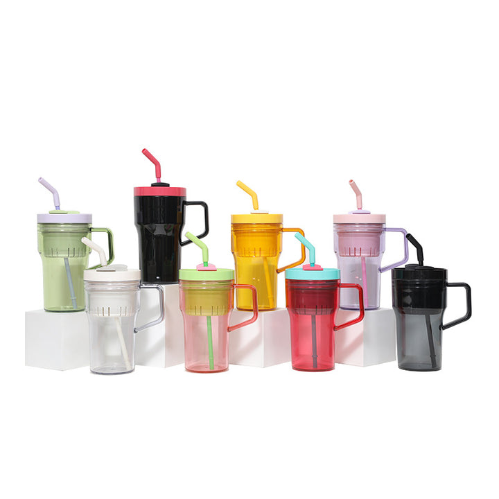 Women's reusable water bottle with integrated freshness filter Kalsten