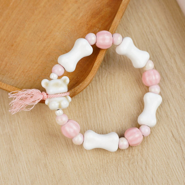 Heart-Shaped Beaded Bracelet Kalsten