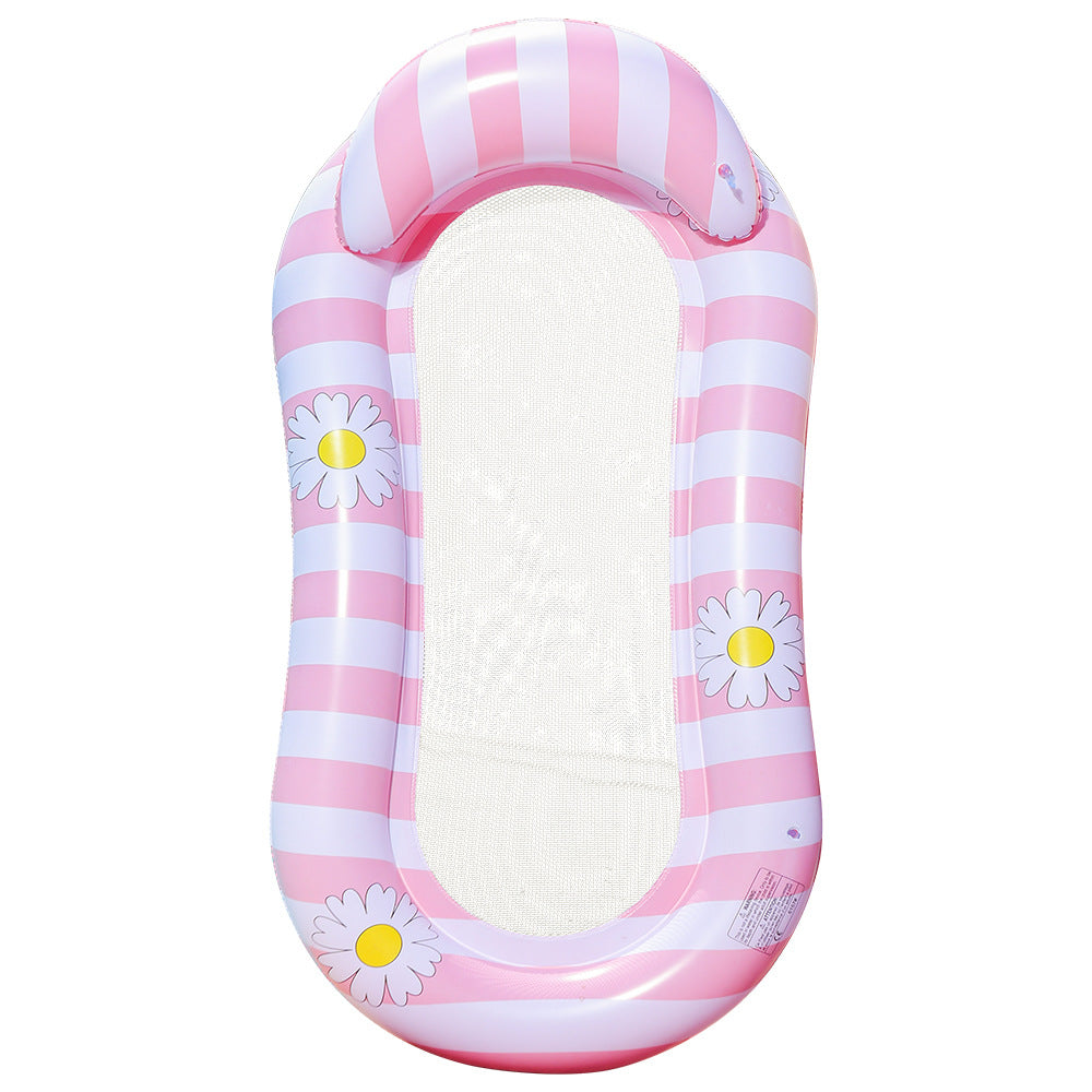 Women's Inflatable Lounger with Flower Design Kalsten