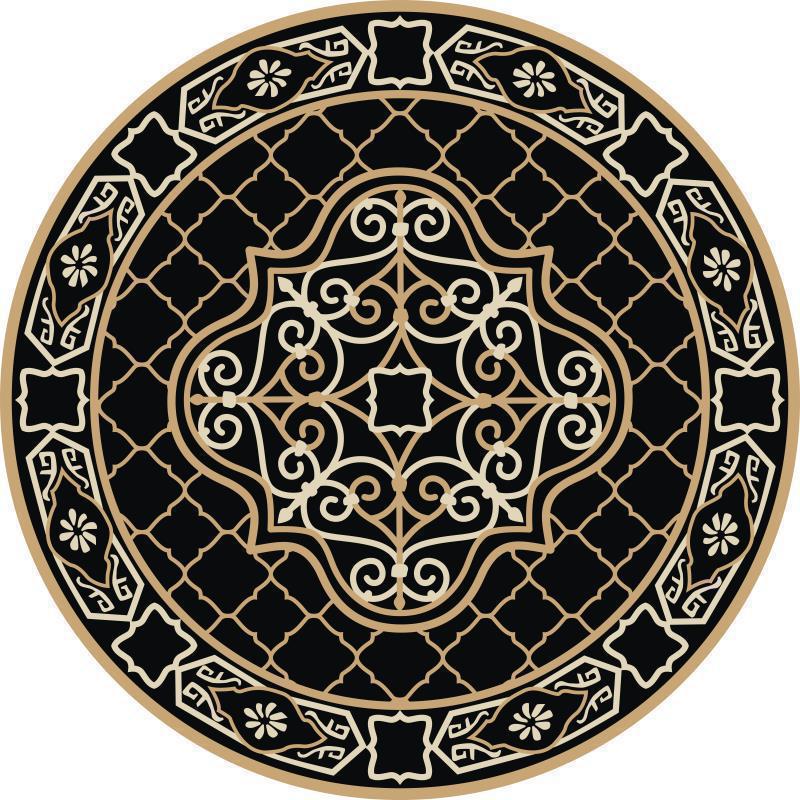 Intricate Mandala Design Area Mat Kalsten